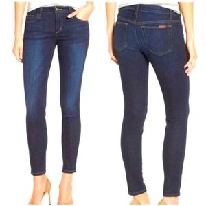 Joe’s Jeans Rikki Ankle Skinny Denim Blue Jeans Mid-Dark Wash Size 25